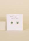 Sun Stud - Turquoise - Earring