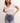 Modern V-Neck Tee - White / XS