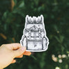 Forested Backpack - Waterproof Nature Sticker