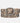 Britta | Vintage Silver Buckle Studded Leather Belt Women - Creme / M/L-95