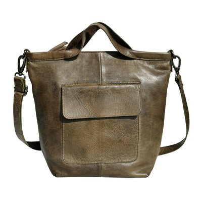 Bianca Handcrafted Leather Tote/Crossbody Bags