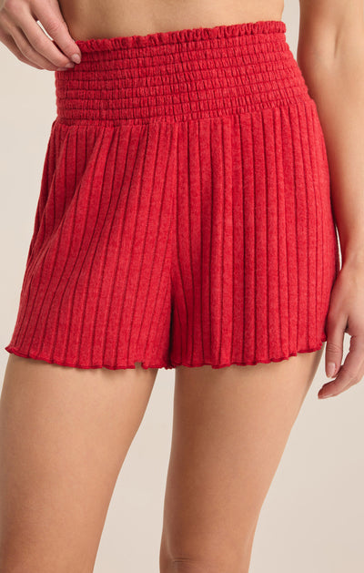 Dawn Smocked Rib Short