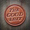 The Good Sh*t Leather Coaster