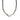 Barrel on Double Pyrite Necklace