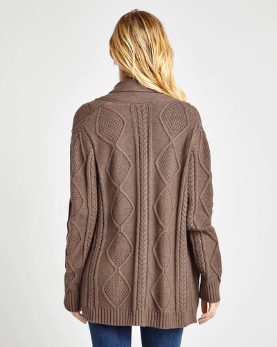 Cora Cable Open Cardigan