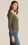 Sirena Rib Long Sleeve Tee