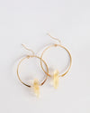 Hoops- Citrine