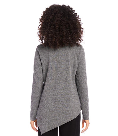 Asymmetric Long Sleeve Top