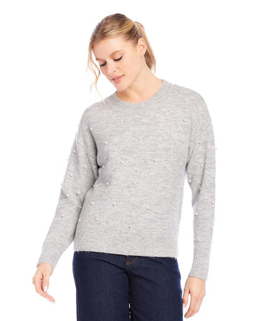 Pearl Crew Neck Sweater