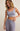 Zoe Rib Tank Bra - Worn Blue / XS