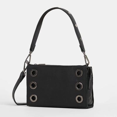 Montana Clutch SML-Black Lugano/Gunmetal