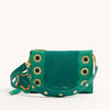 Montana Clutch SML-Wavy Dazey/Brushed Gold Dazey Rivet