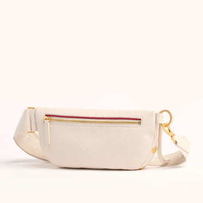 Charles Crossbody MED- Calla Lily White/BG