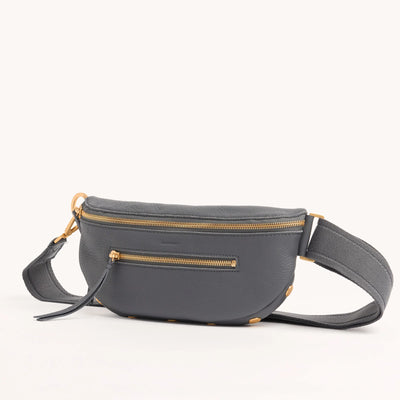 Charles Crossbody MED- Sonnet Grey/Brushed Gold