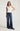 Christine Wide Leg Jeans - Dark Brushed Classic Denim / 24