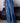 Two-Tone Straight Leg Denim Jeans