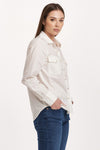 Star Button Down Collar Shirt