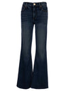 Stella High Rise Fab Ab Flare W/Raw Hem