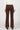 Rosa Mid Rise Flare Velvet Pant