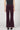 Rosa Mid Rise Flare Velvet Pant - Fig / 24