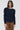 Dara Crew Neck Waffle Knit Top - Nightshadow / XS