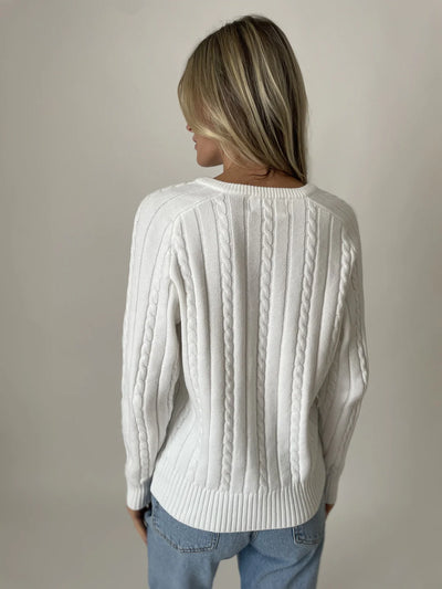 Charlie Cable Knit Sweater