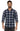 Norris Long Sleeve Hero Stretch Flannel Shirt - Navy/Blue/Red / MED