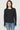 Ania Crew Neck Fitted Top - Black / XS