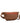 Charles Crossbody LRG - Mahogany Pebble/Brushed Gold Red Zip