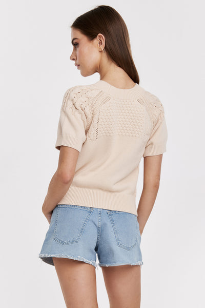 Elsie Short Sleeve Sweater