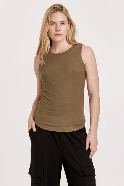 Cleo Ribbed Tank Top