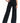 Wide Leg Pull On Jean W/Seams - Black / 24