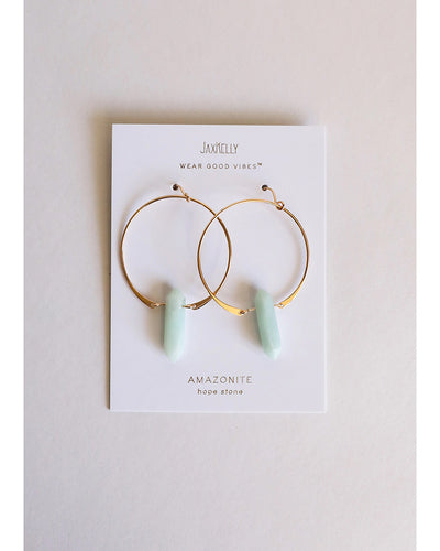 Hoops - Amazonite