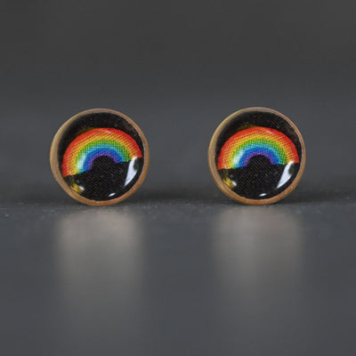 Tiny Picture Studs Deco Rainbow