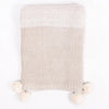 Organic Cotton Bodhi Knit Throw-Mist